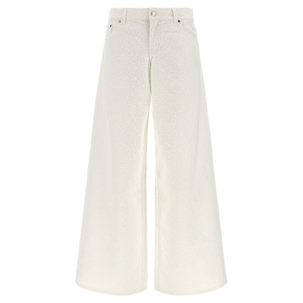 Stella McCartney White Cotton Jeans Women's Denim